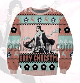 Bleach Byakuya Kuchiki 3D Printed Ugly Christmas Sweatshirt