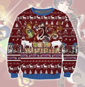Bleach Nemu Kurotsuchi Christmas 3D Printed Ugly Christmas Sweatshirt