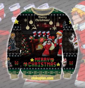 Bleach Santa Claus Ugly Christmas Sweatshirt