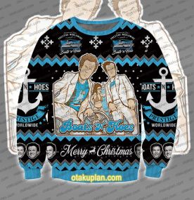 Boats 'n Hoes Step Brothers Ugly Christmas Sweatshirt
