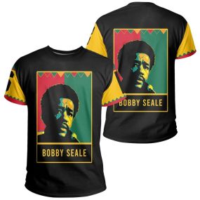 Bobby Seale Black History Month Men Style African T-Shirt