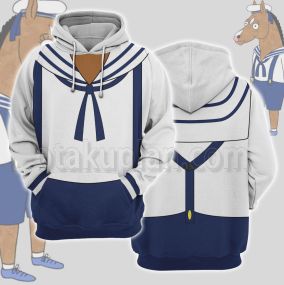 Bojack Horseman Sailor Uniform Cosplay Hoodie