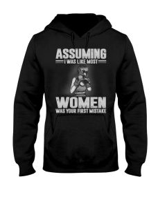 Boxing - Assuming Woman Hoodie