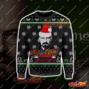 Breaking Bad Crystmeth 3D Print Ugly Christmas Sweatshirt