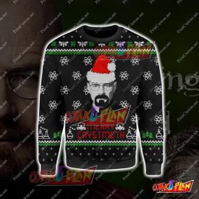 Breaking Bad Crystmeth 3D Print Ugly Christmas Sweatshirt