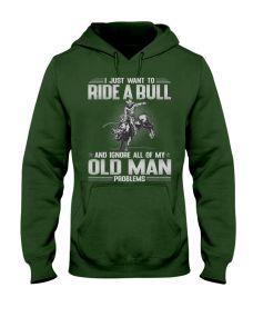 Bull Riding - Old Man Problems Hoodie