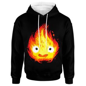 Calcifer Fire Demon Hoodie / T-Shirt