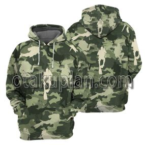 Camo Scuba Diving 3D All Over Printed T-Shirt Hoodie 1