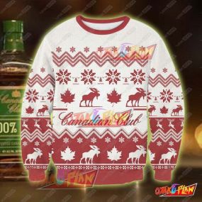 Canadian Club V2 2210 3D Print Ugly Christmas Sweatshirt