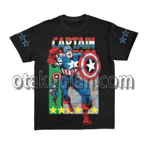 Captain Hero Steven Rogers Earth 616 Streetwear T-shirt