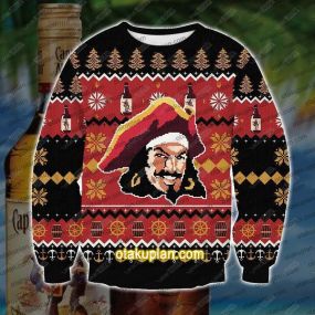 Captain Morgan VMFV2 3D Print Ugly Christmas Sweatshirt