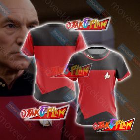 Captain Picard Unisex 3D T-shirt