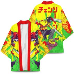 Chainsaw Man Kimono Custom Uniform Anime Clothes Cosplay Jacket