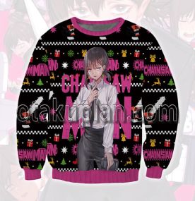 Chainsaw Man Kobeni Higashiyama 3D Printed Ugly Christmas Sweatshirt