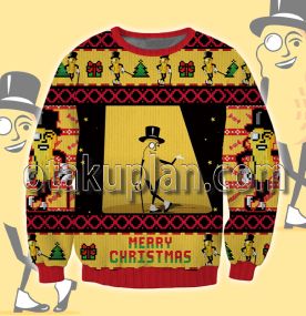 Cheez Balls Christmas 3D Printed Ugly Christmas Sweater