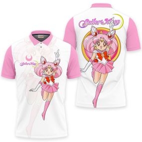 Chibiusa Sailor Anime Polo Shirts