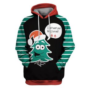 Christmas Tree I Dont Want Your Balls On Me Hoodies