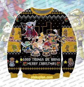 Chrono Trigger Good Tidings We Bring Ugly Christmas Sweatshirt
