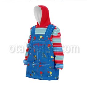 Chucky Toy Clothes Snug Blanket Hoodie