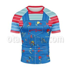 Chucky Toy Short Sleeve Compression Shirt