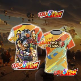 Clash of Clans New Unisex 3D T-shirt