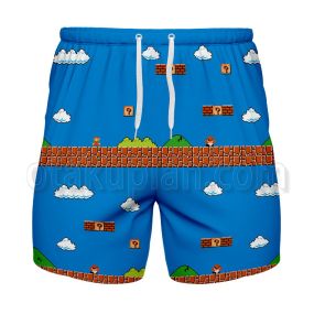 Classic Game Screen Gym Shorts
