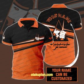 Clockwork Orange Custom Name Polo Shirt