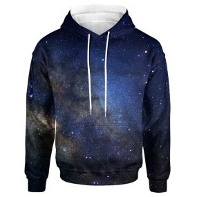 Close-up Of Milky Way Galaxy With Stars Hoodie / T-Shirt