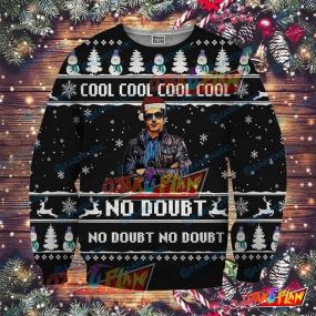 Cool Cool No Doubt Brooklyn Nine Nine 3D Print Ugly Christmas Sweatshirt