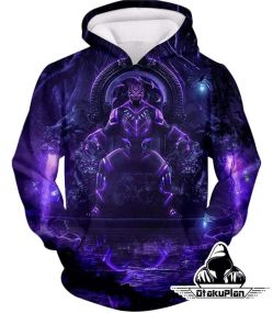 Cool King of Wakanda Black Panther Awesome Graphic Hoodie BP001