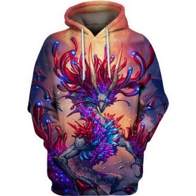 Coral Reef Dragon Hoodie / T-Shirt