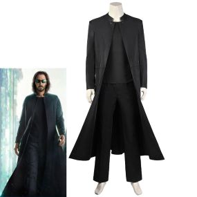 The Matrix Resurrections Neo Fullset Cosplay Costume