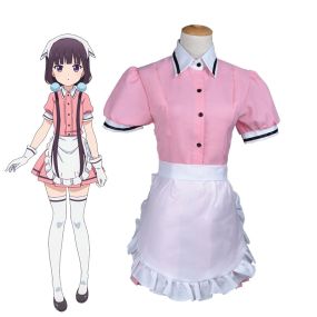 Anime Blend S Sakuranomiya Maika Maid Uniform Cosplay Costumes