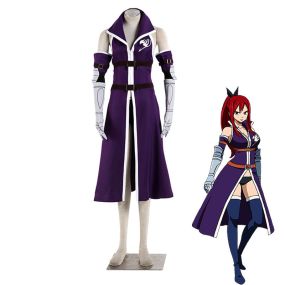 Anime Erza Scarlet Cosplay Costume