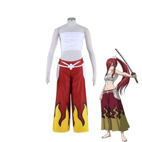 Anime Erza Scarlet Red Female Cosplay Costume
