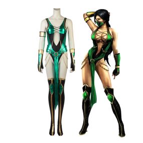 Game Mortal Kombat Jade Outfits Cosplay Costume