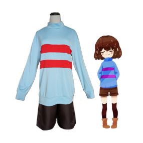 Game Undertale The Protagonist Frisk Cosplay Costume