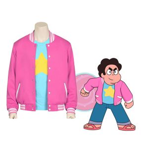 Anime Steven Universe Steven Quartz Universe Jacket Outfits Cosplay Costume