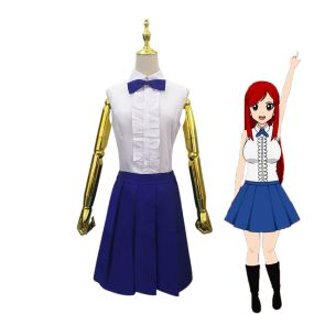 Anime Erza Scarlet Uniforms Cosplay Costume