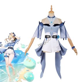 Game Genshin Impact Jean Summertime Sparkle Summer Beach Cosplay Costumes