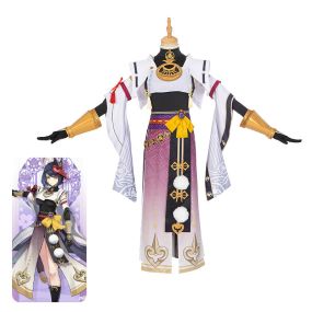 Game Genshin Impact Kujo Sara Fullset Cosplay Costumes