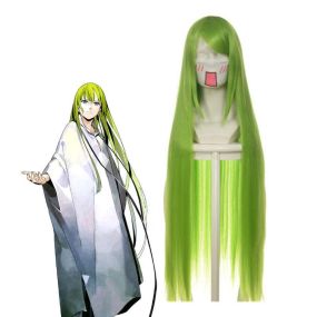 FGO FateGrand Order Enkidu 100cm Long Green Straight Cosplay Wigs