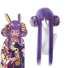 FGO FateGrand Order Nitocris Kimono Version Purple Cosplay Wigs