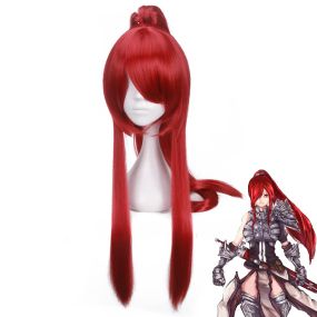 Anime Erza Scarlet Red Long Cosplay Wigs