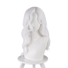 Game Sky Light Awaits White Curly Cosplay Wigs