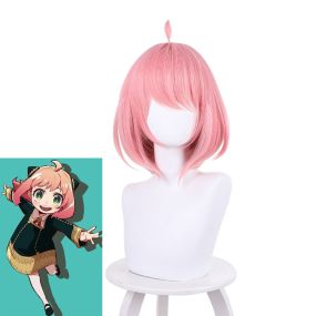 Anime SPY x FAMILY Anya Forger Pink Cosplay Wigs