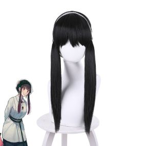 Anime SPY x FAMILY Yor Forger Black Long Cosplay Wigs