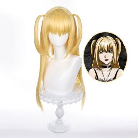 Anime Death Note Misa Amane Blonde Long Cosplay Wig