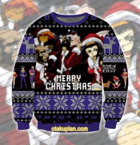 Cowboy Bebop Holiday Ugly Christmas Sweatshirt