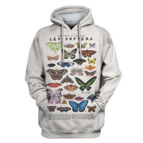 Creatures Of The Order Lepidoptera Hoodies